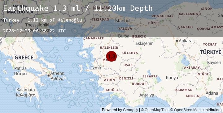 Map of WESTERN TURKEY