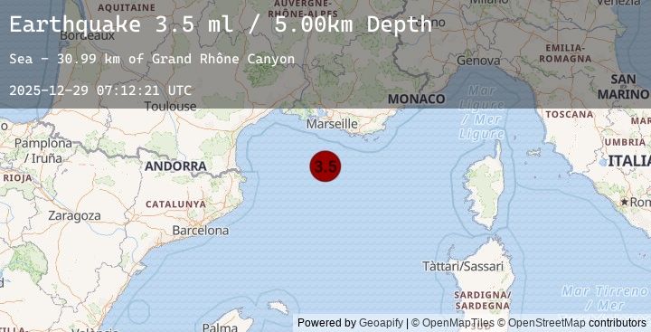 Map of WESTERN MEDITERRANEAN SEA