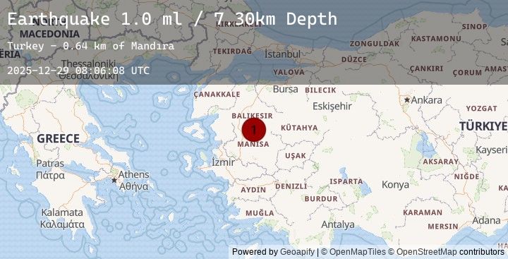 Map of WESTERN TURKEY