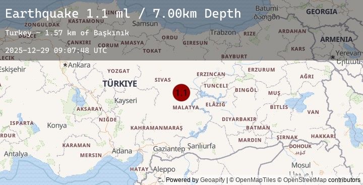 Map of CENTRAL TURKEY