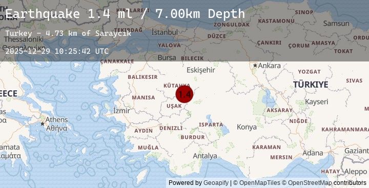 Map of WESTERN TURKEY