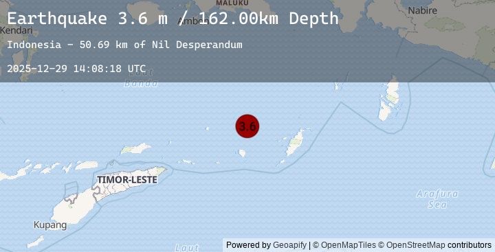 Map of KEPULAUAN BABAR, INDONESIA