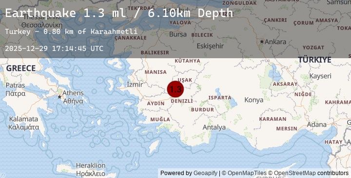 Map of WESTERN TURKEY