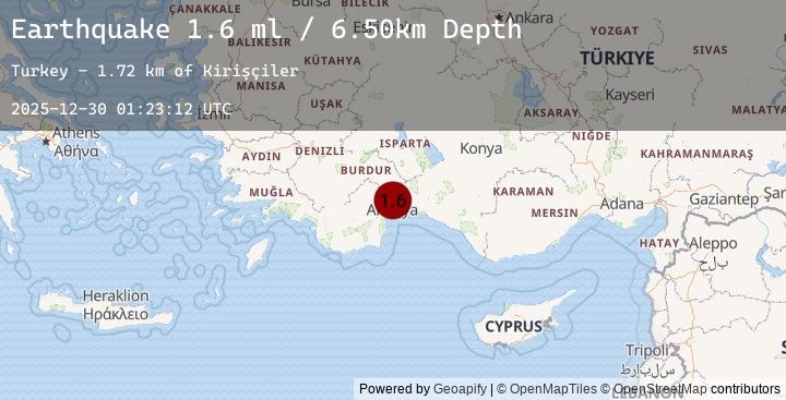 Map of WESTERN TURKEY