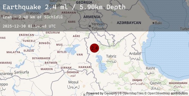 Map of TURKEY-IRAN BORDER REGION