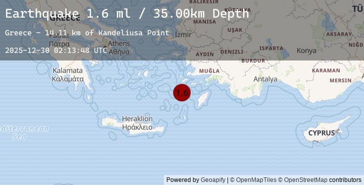 Map of DODECANESE IS.-TURKEY BORDER REG