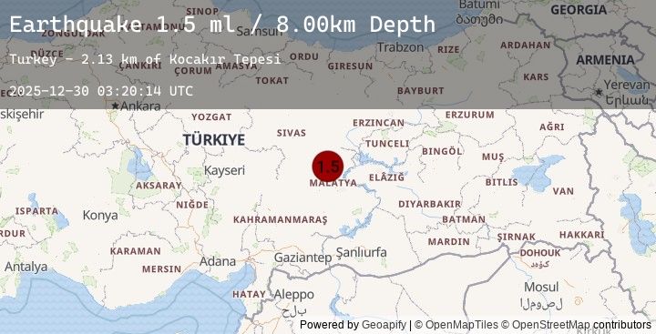 Map of CENTRAL TURKEY