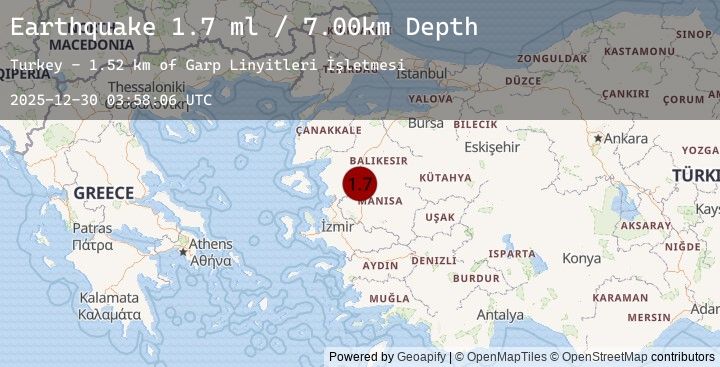 Map of WESTERN TURKEY
