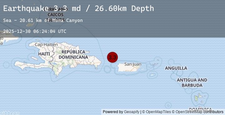 Map of PUERTO RICO REGION