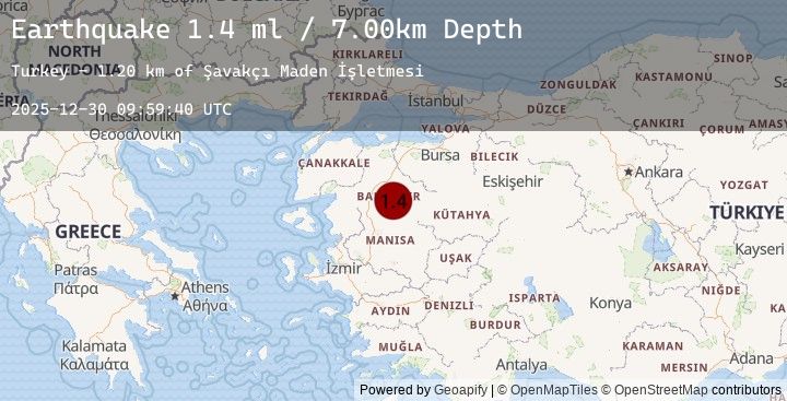 Map of WESTERN TURKEY