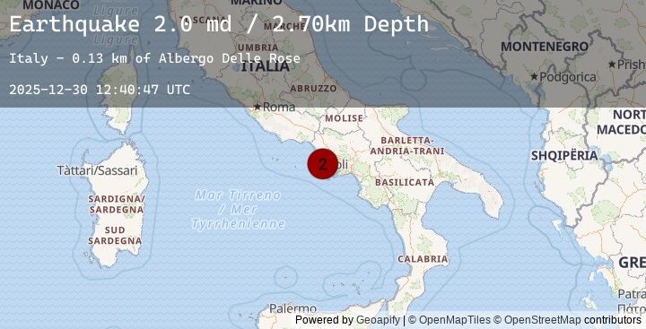 Map of SOUTHERN ITALY