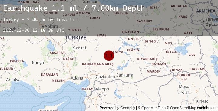 Map of CENTRAL TURKEY