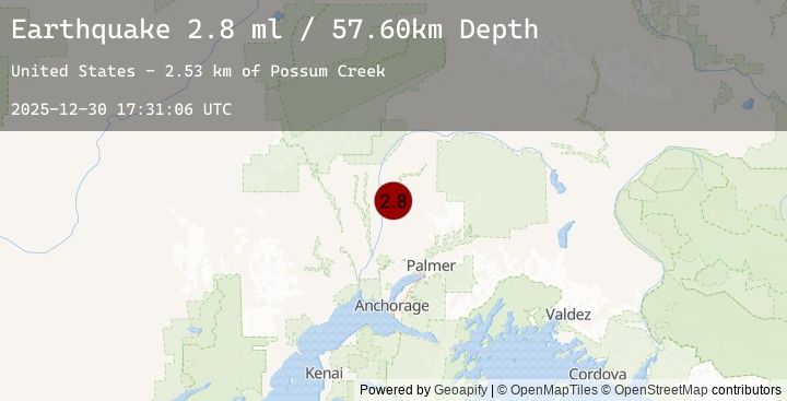 Map of CENTRAL ALASKA
