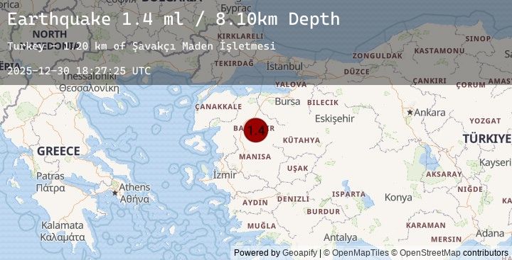 Map of WESTERN TURKEY