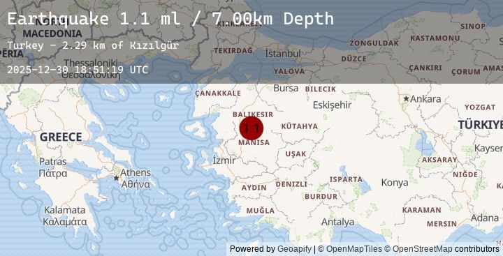 Map of WESTERN TURKEY