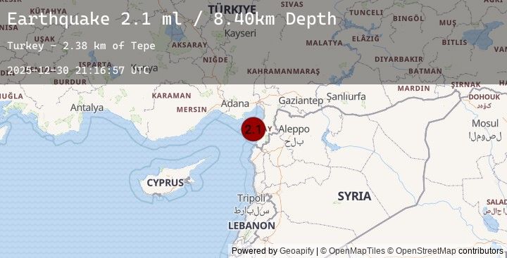Map of CENTRAL TURKEY