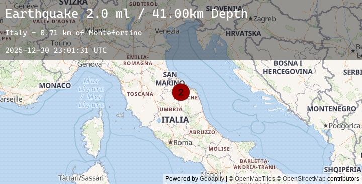 Map of CENTRAL ITALY