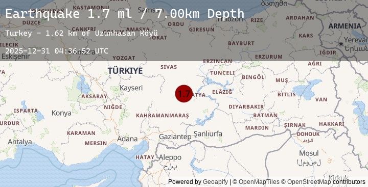 Map of CENTRAL TURKEY