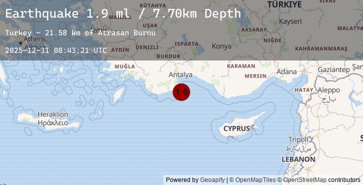 Map of WESTERN TURKEY
