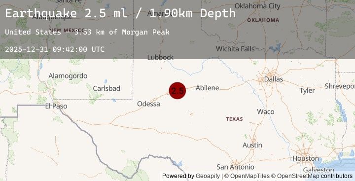 Map of WESTERN TEXAS