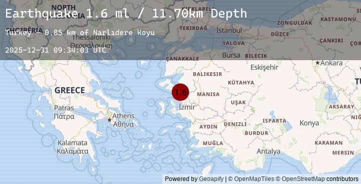 Map of NEAR THE COAST OF WESTERN TURKEY