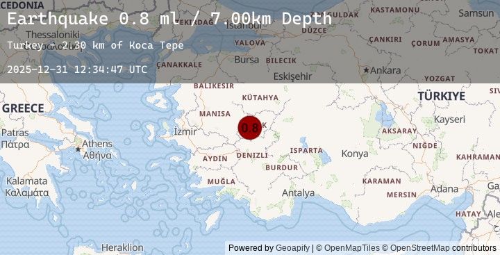 Map of WESTERN TURKEY
