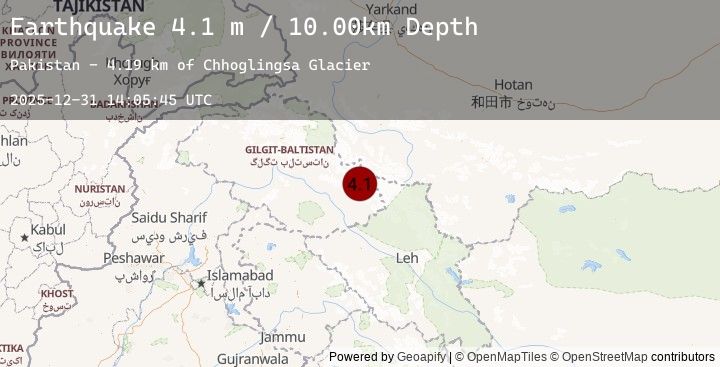 Map of NORTHWESTERN KASHMIR