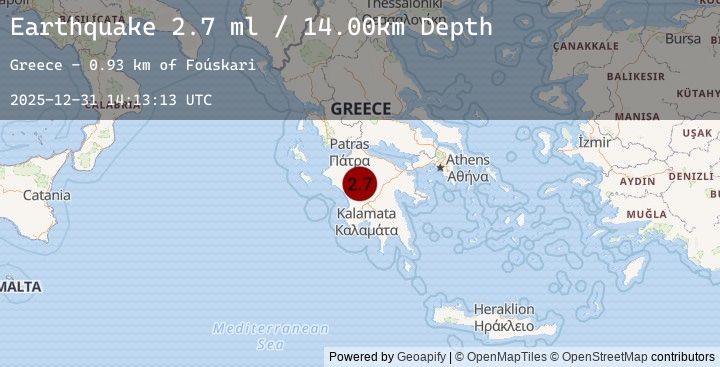 Map of SOUTHERN GREECE
