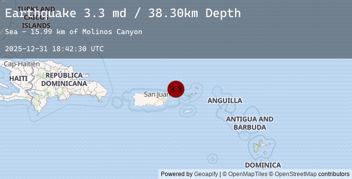 Map of PUERTO RICO REGION