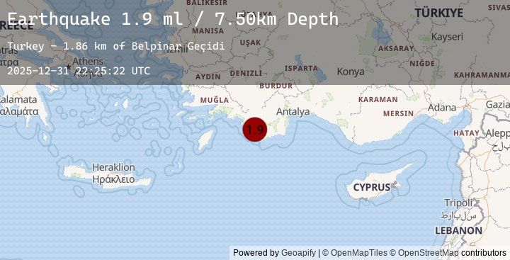 Map of WESTERN TURKEY