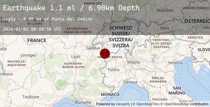 Map of NORTHERN ITALY