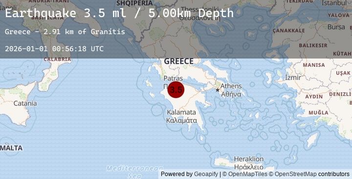 Map of SOUTHERN GREECE