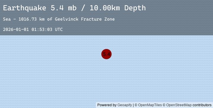 Map of SOUTHEAST INDIAN RIDGE