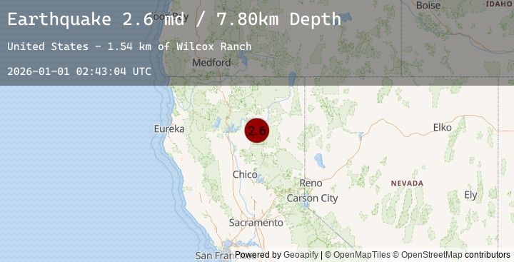 Map of NORTHERN CALIFORNIA