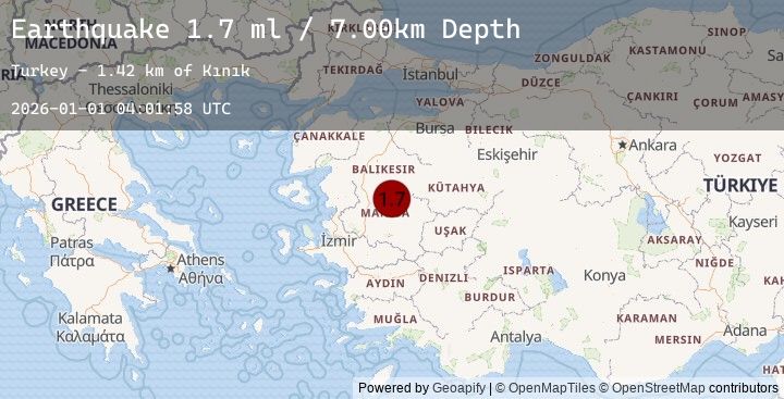 Map of WESTERN TURKEY