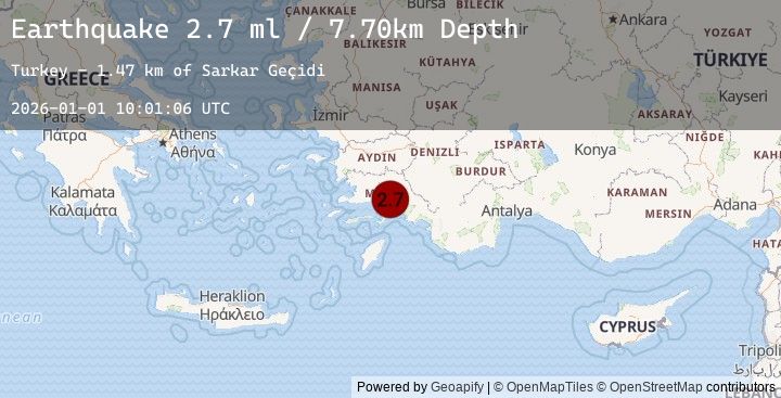 Map of WESTERN TURKEY