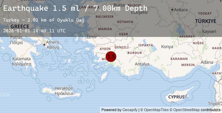 Map of WESTERN TURKEY