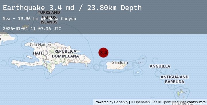 Map of PUERTO RICO REGION