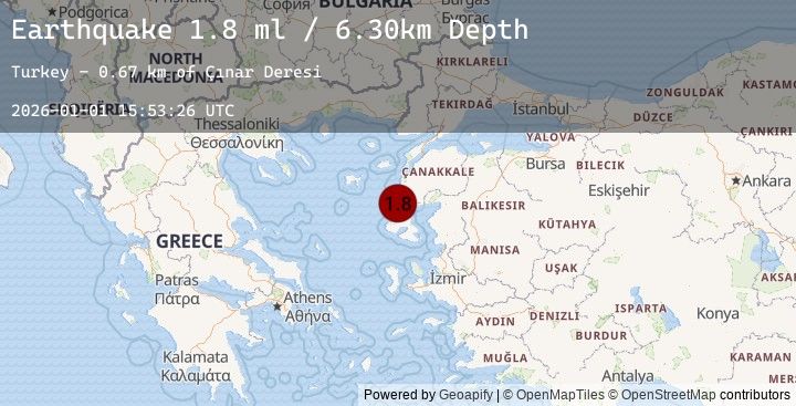 Map of NEAR THE COAST OF WESTERN TURKEY