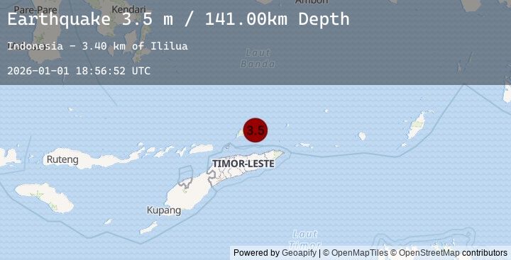 Map of KEPULAUAN BARAT DAYA, INDONESIA