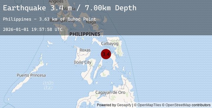 Map of LEYTE, PHILIPPINES