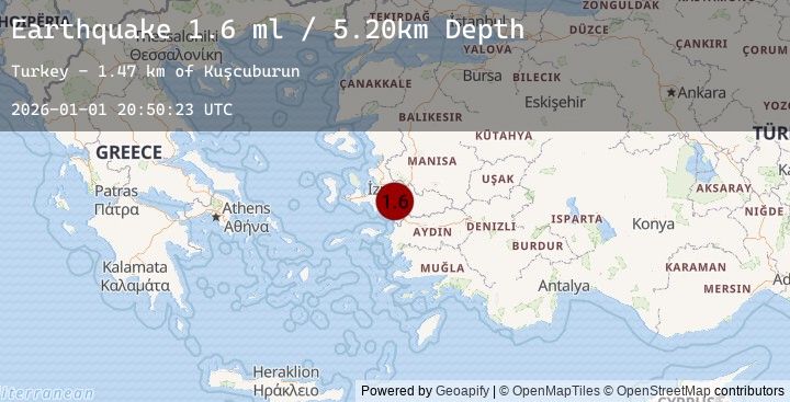 Map of WESTERN TURKEY