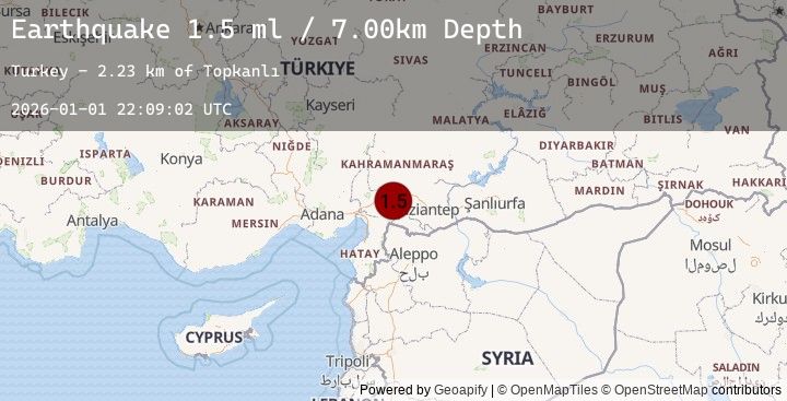 Map of CENTRAL TURKEY