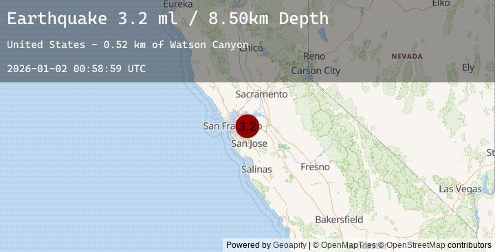 Map of SAN FRANCISCO BAY AREA, CALIF.