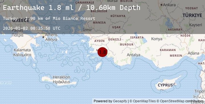 Map of WESTERN TURKEY
