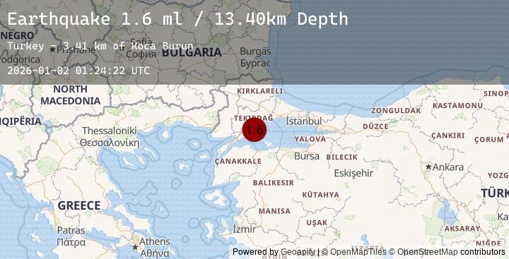 Map of WESTERN TURKEY