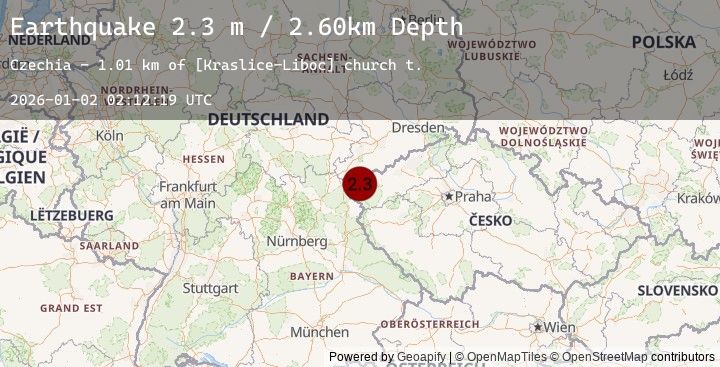 Map of CZECH REPUBLIC