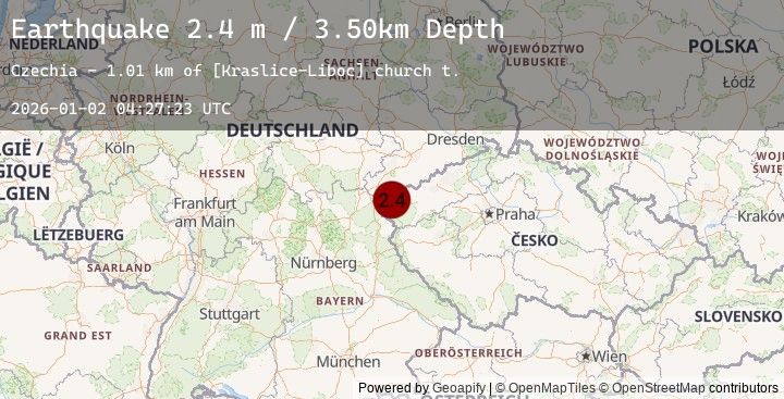 Map of CZECH REPUBLIC