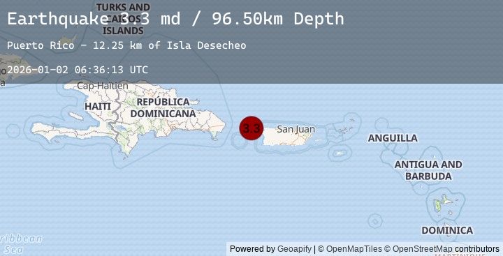 Map of MONA PASSAGE, PUERTO RICO