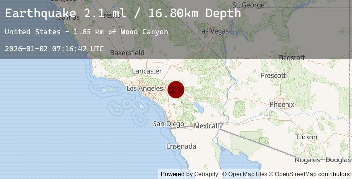 Map of SOUTHERN CALIFORNIA